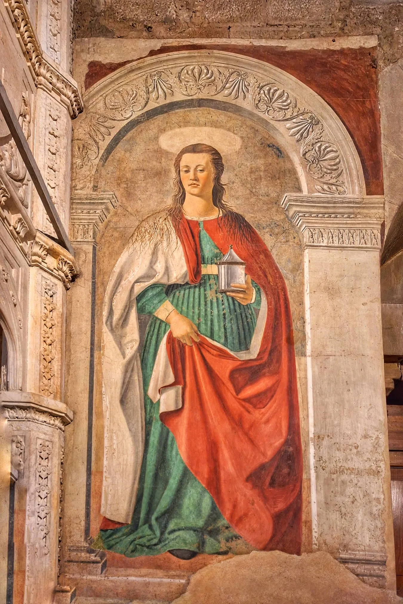 La Maddalena di Piero della Francesca - The "Maddalena" - Die "Maddalena "